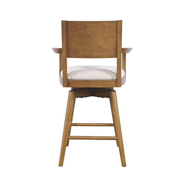 Axis Panel Back Swivel Counter Stool (2/CTN)