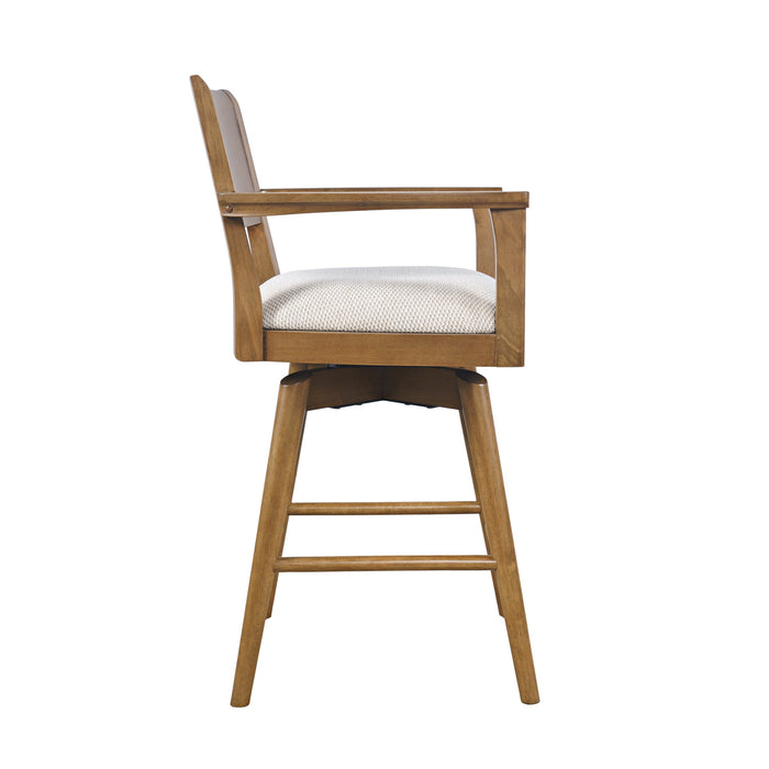 Axis Panel Back Swivel Counter Stool (2/CTN)