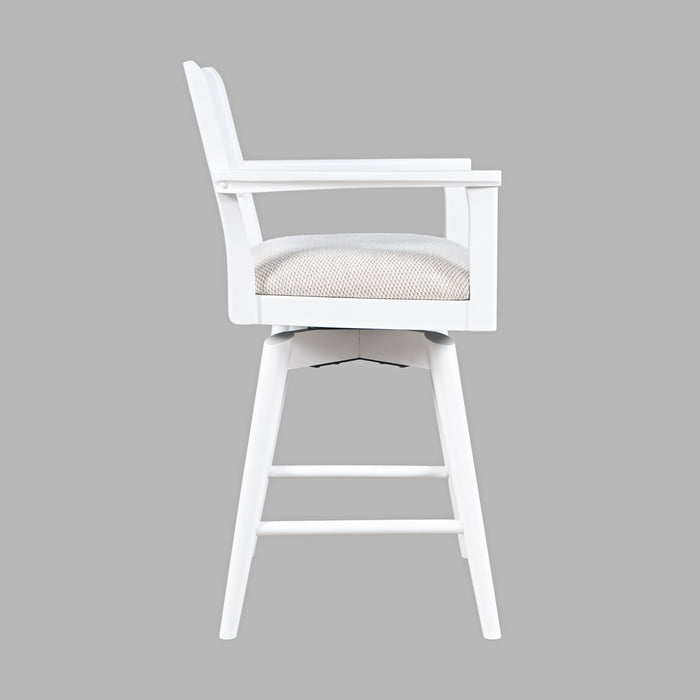 Axis Panel Back Swivel Counter Stool (2/CTN)