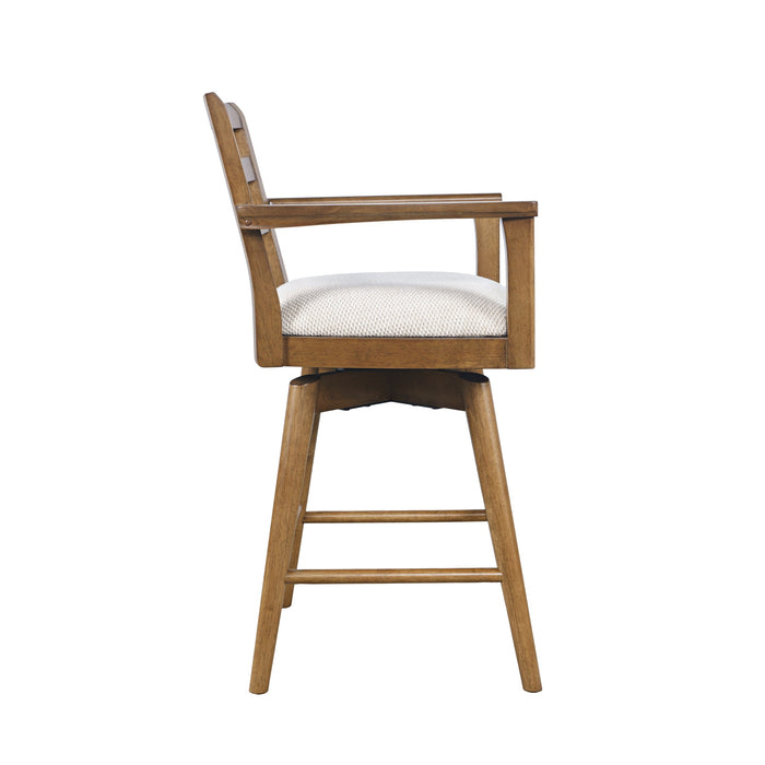 Axis Ladder Back Swivel Counter Stool (2/CTN)
