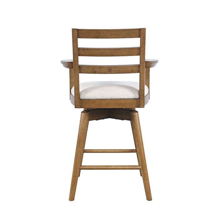 Axis Ladder Back Swivel Counter Stool (2/CTN)