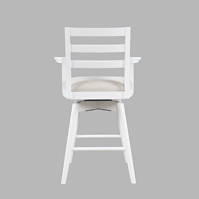 Axis Ladder Back Swivel Counter Stool (2/CTN)