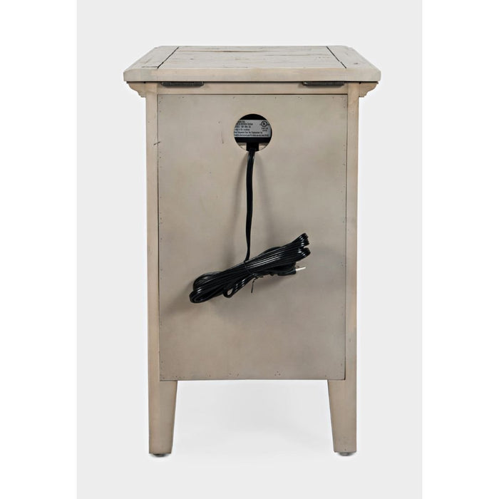 Rustic Shores Power Chairside Table