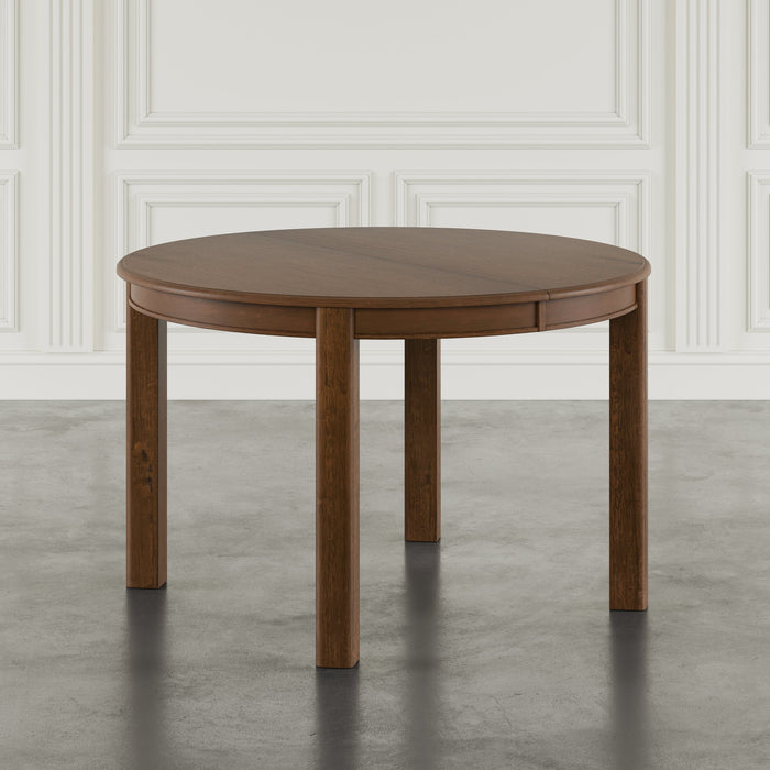 Carson's Oak Round Extension Table