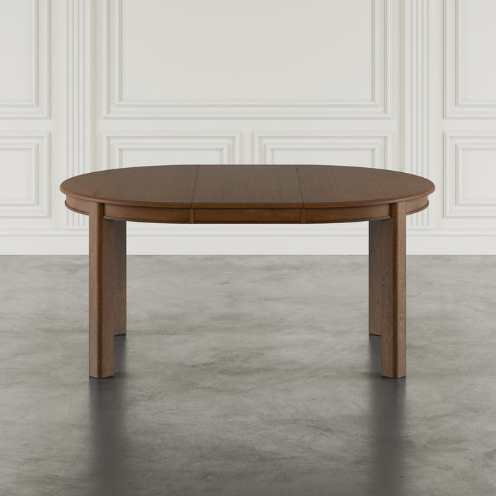Carson's Oak Round Extension Table