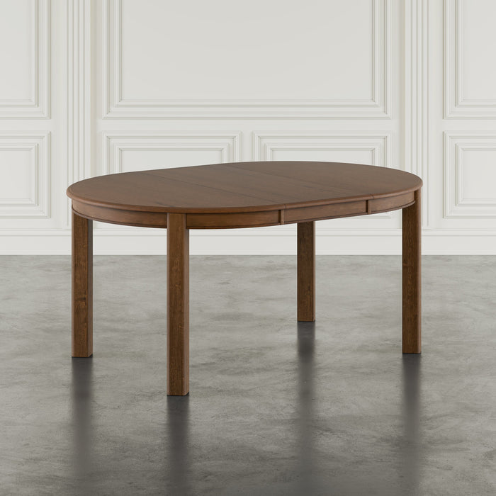 Carson's Oak Round Extension Table