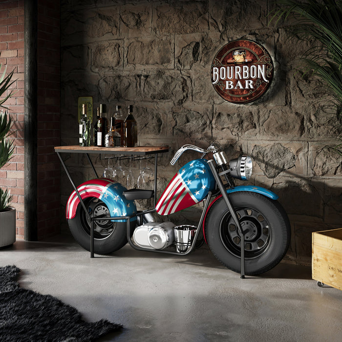 RWB Vintage Motor Cycle Console Bar