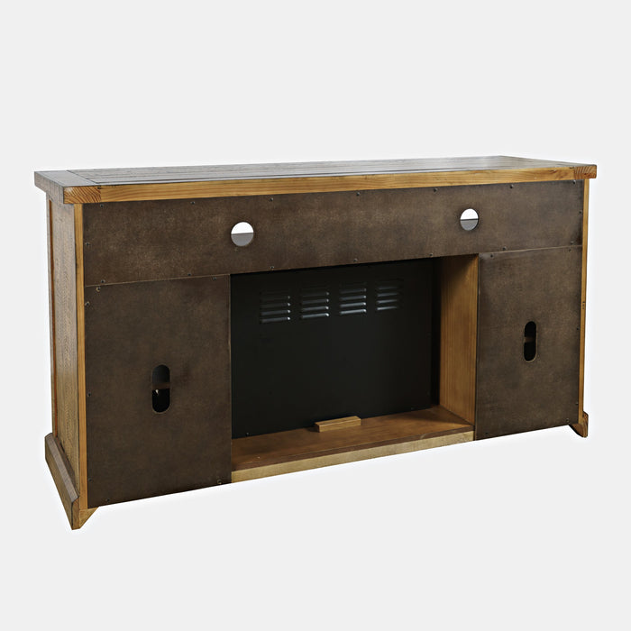 Telluride Electric Fireplace Media Console