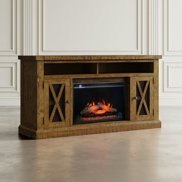Telluride Electric Fireplace Media Console