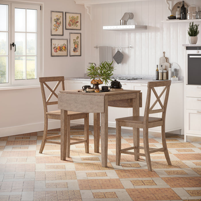 Eastern Tides X Back Counter Stool 2/CTN