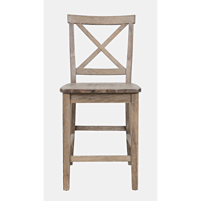 Eastern Tides X Back Counter Stool 2/CTN