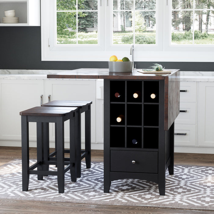 Asbury Park Backless Saddle Counter Stool