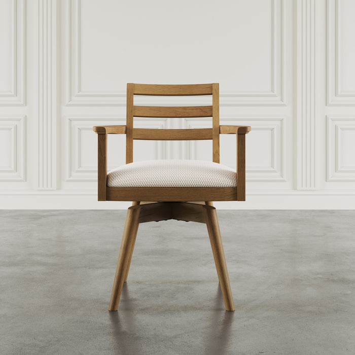 Axis Ladder Back Swivel Chair (2/CTN)