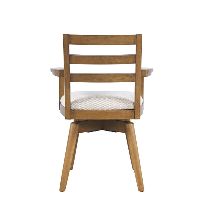 Axis Ladder Back Swivel Chair (2/CTN)