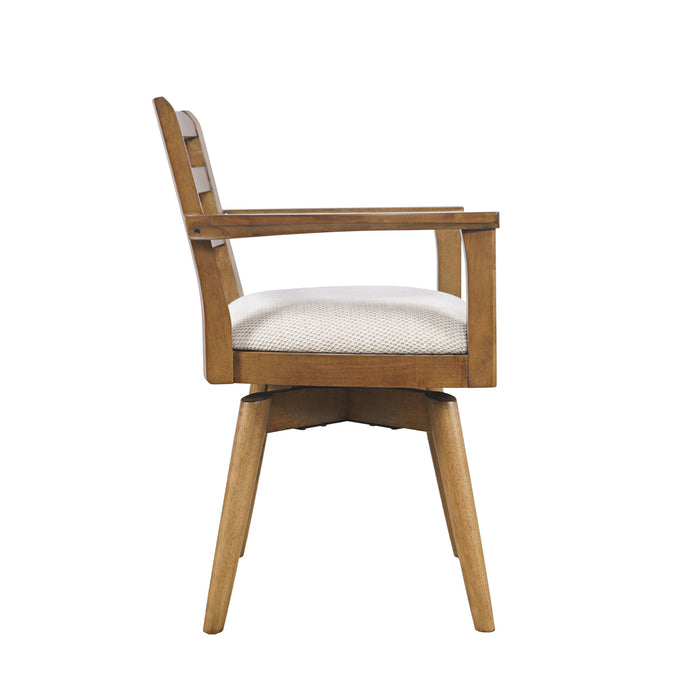 Axis Ladder Back Swivel Chair (2/CTN)