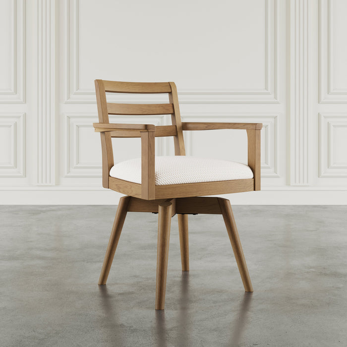 Axis Ladder Back Swivel Chair (2/CTN)