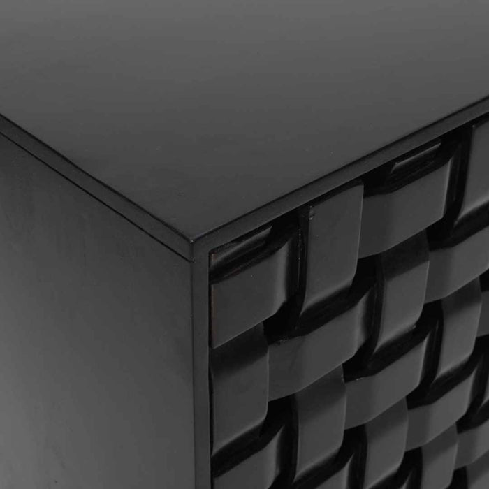 Trent Woven Front Accent Cabinet 42"