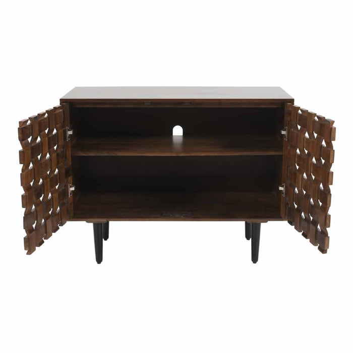 Trent Woven Front Accent Cabinet 42"
