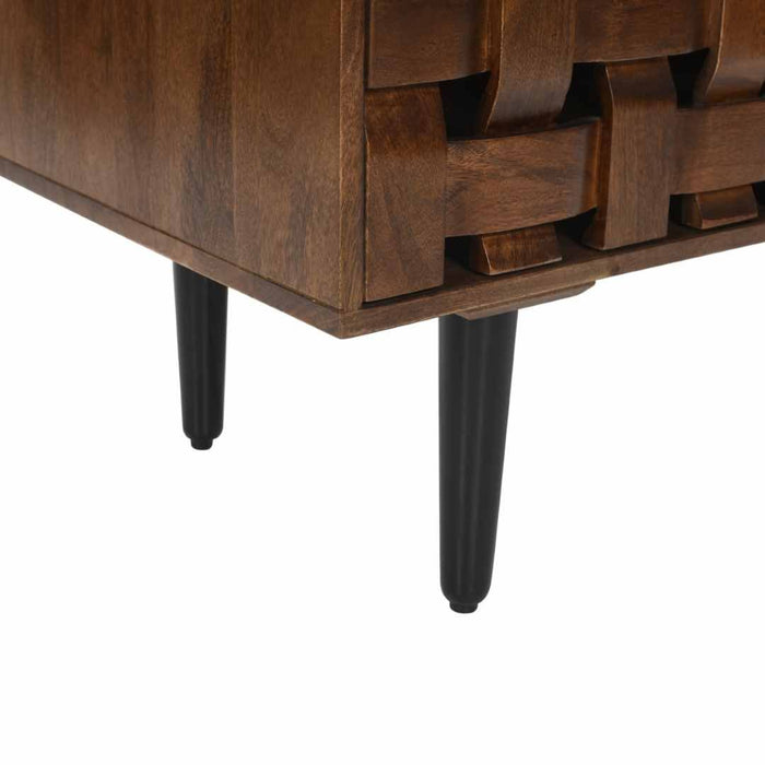 Trent Woven Front Accent Cabinet 42"