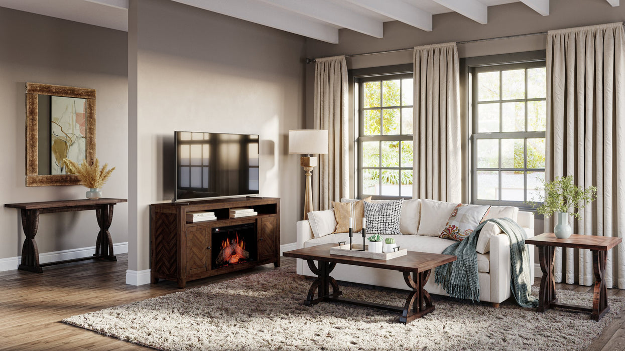 Fairview Electric Fireplace Media Console