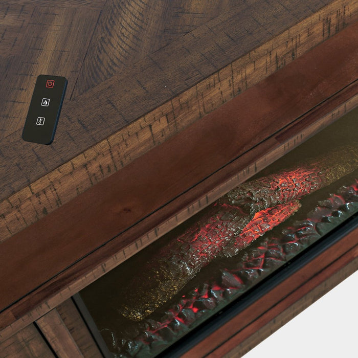 Fairview Electric Fireplace Media Console