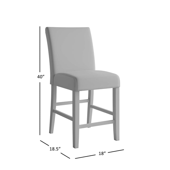 Eastern Tides Upholstered Counter Stool 2/CTN