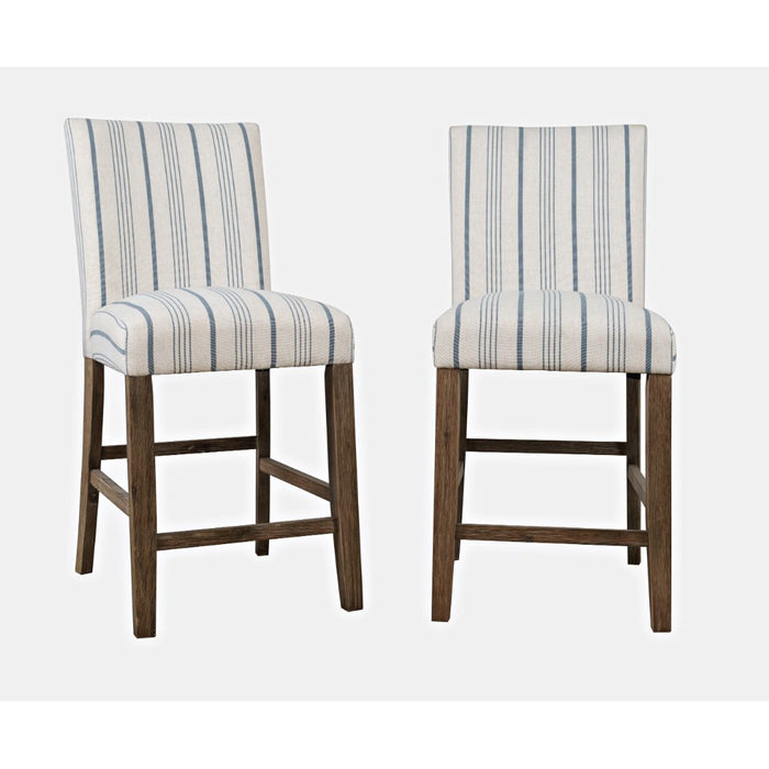 Eastern Tides Upholstered Counter Stool 2/CTN