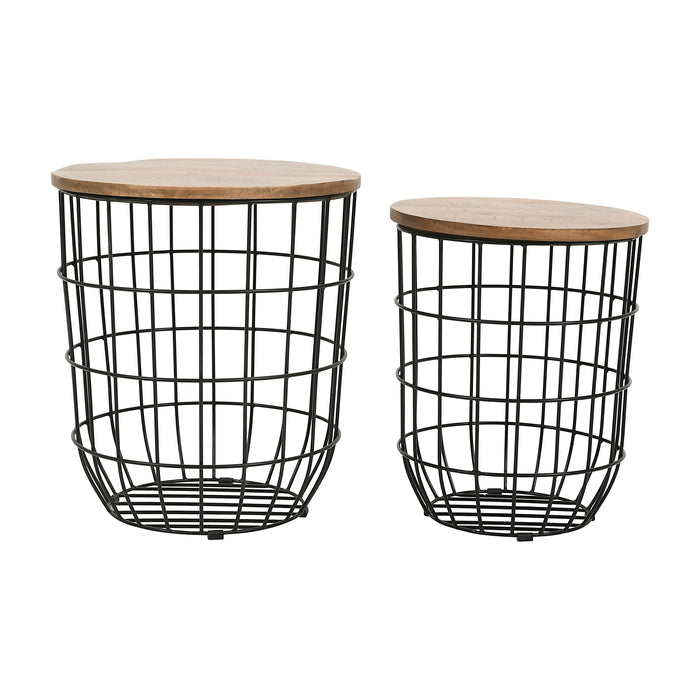 Rondo 2pc Nesting End Table