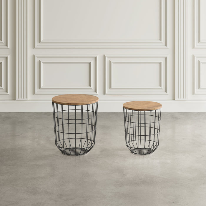 Rondo 2pc Nesting End Table