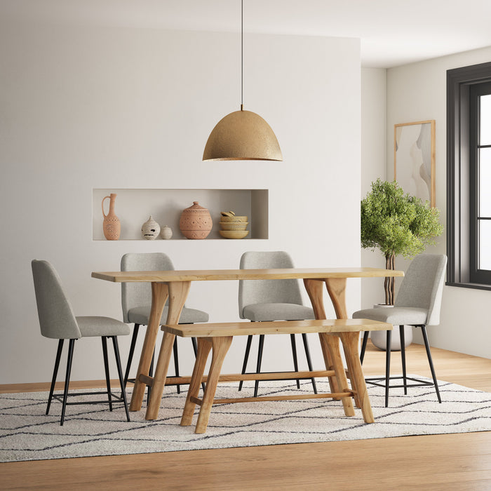 Macey Upholstered Counter Stool