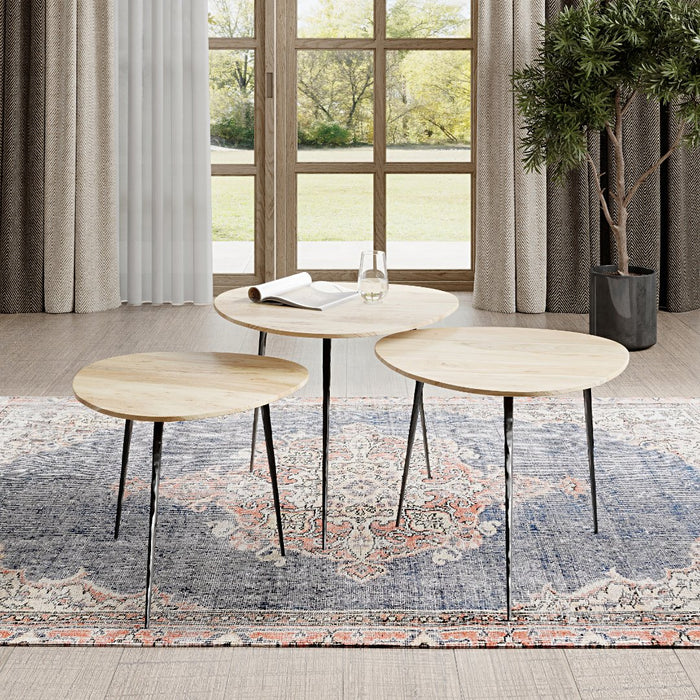 Reeves 3pc Bunching Tables Set