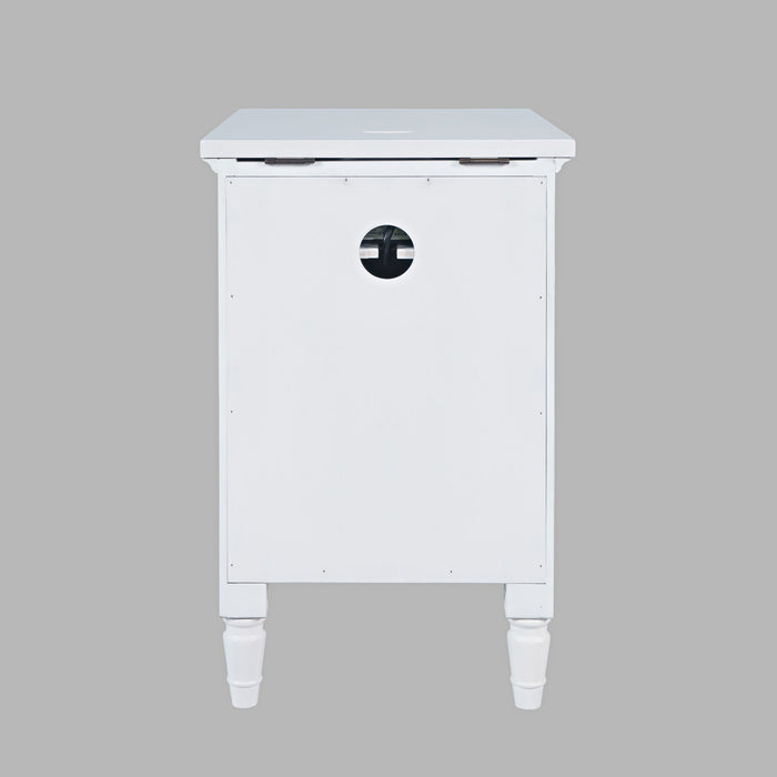Westport Cabinet Power Chair Side Table