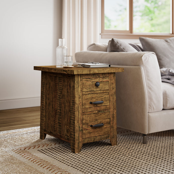 Telluride Power Chairside Table