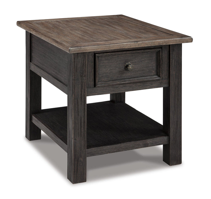 Tyler Creek Rectangular End Table