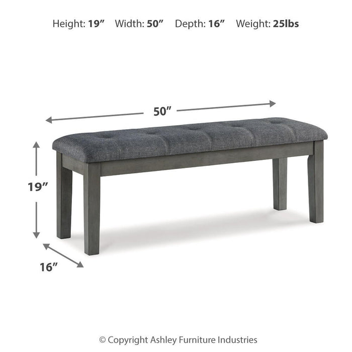 Hallanden Large UPH Dining Room Bench