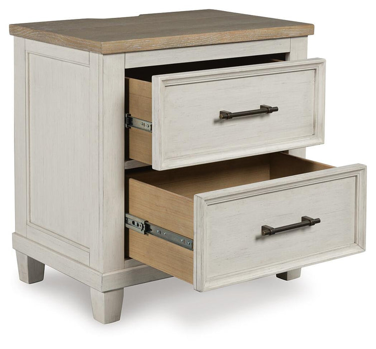 Shaybrock Two Drawer Night Stand