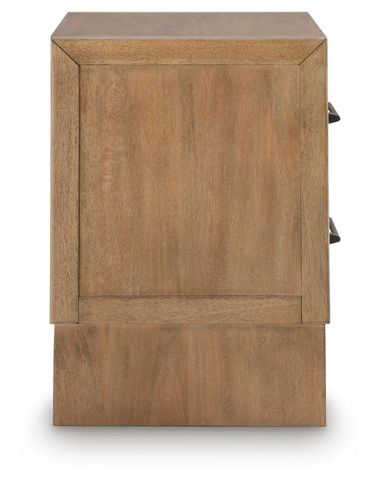 Sherbana Two Drawer Night Stand