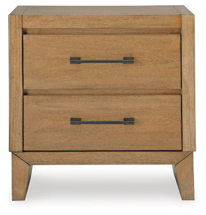 Sherbana Two Drawer Night Stand