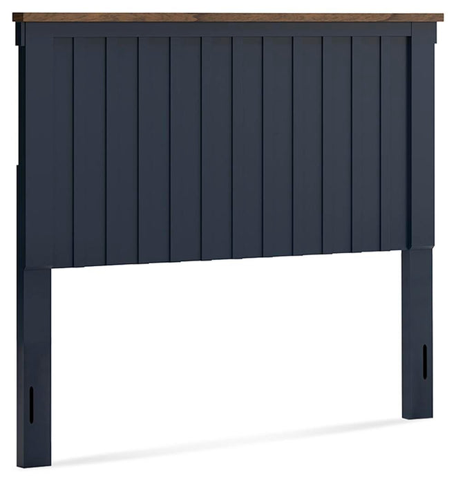 Landocken Full Panel Headboard, Dresser, Mirror, Chest and Nightstand