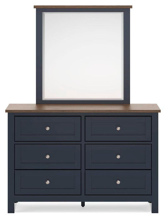 Landocken Full Panel Bed, Dresser, Mirror, Chest and Nightstand