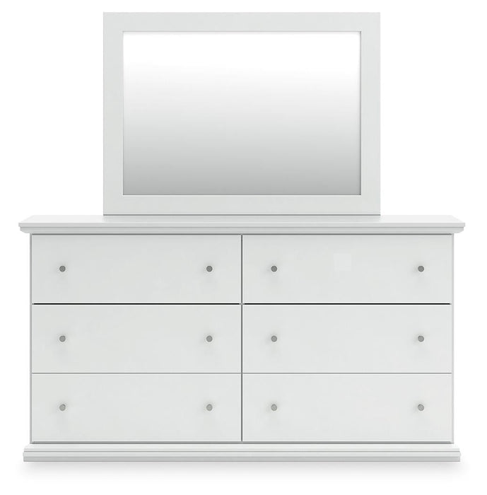 Bostwick Shoals Full Panel Bed, Dresser and Mirror