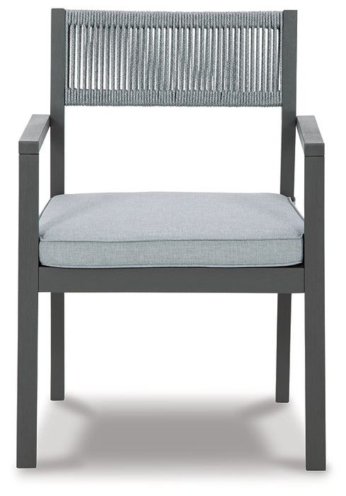 Eden Town Arm Chair With Cushion (2/CN)