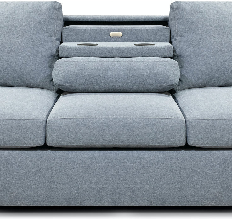 2650-91 Ailor Sofa with Drop Down Tray