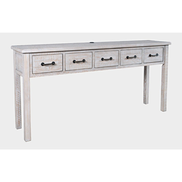 North Coast 5 Drawer Console Table