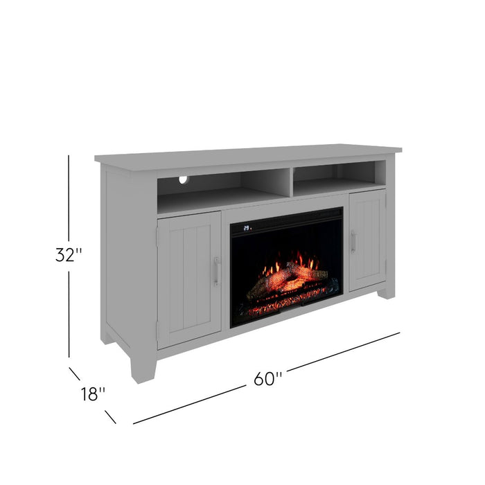 Cannon Valley Electric Fireplace Media Console
