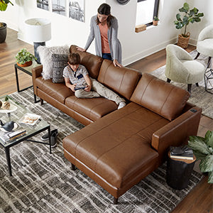 TRAFTON LEATHER CHOFA